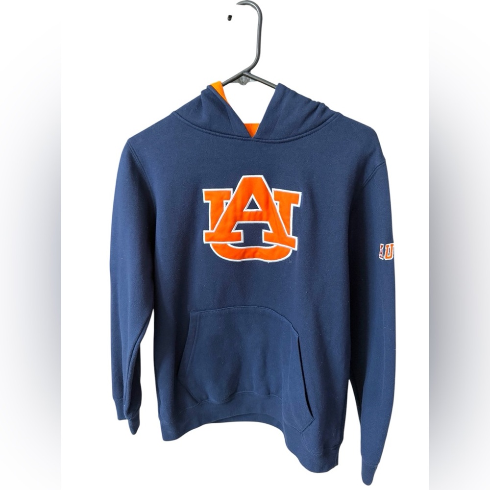Youth Auburn Hooded Sweatshirt, size large